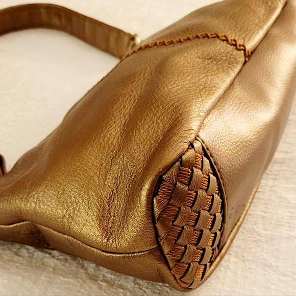 The Sak Pink Label copper leather hobo shoulder bag 100% Leather - Picture 9 of 14